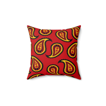 Timor Leste Retro Paisley Cushion Pillow