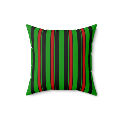 Afghanistan Retro Stripes Cushion Pillow