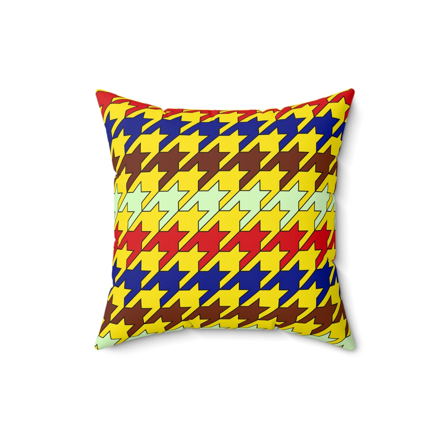 Ecuador Retro Houndstooth Cushion Pillow