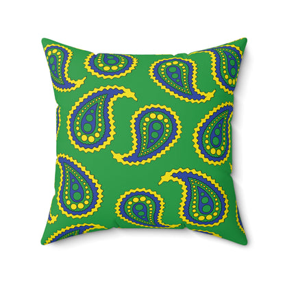 Brazil Retro Paisley Cushion Pillow