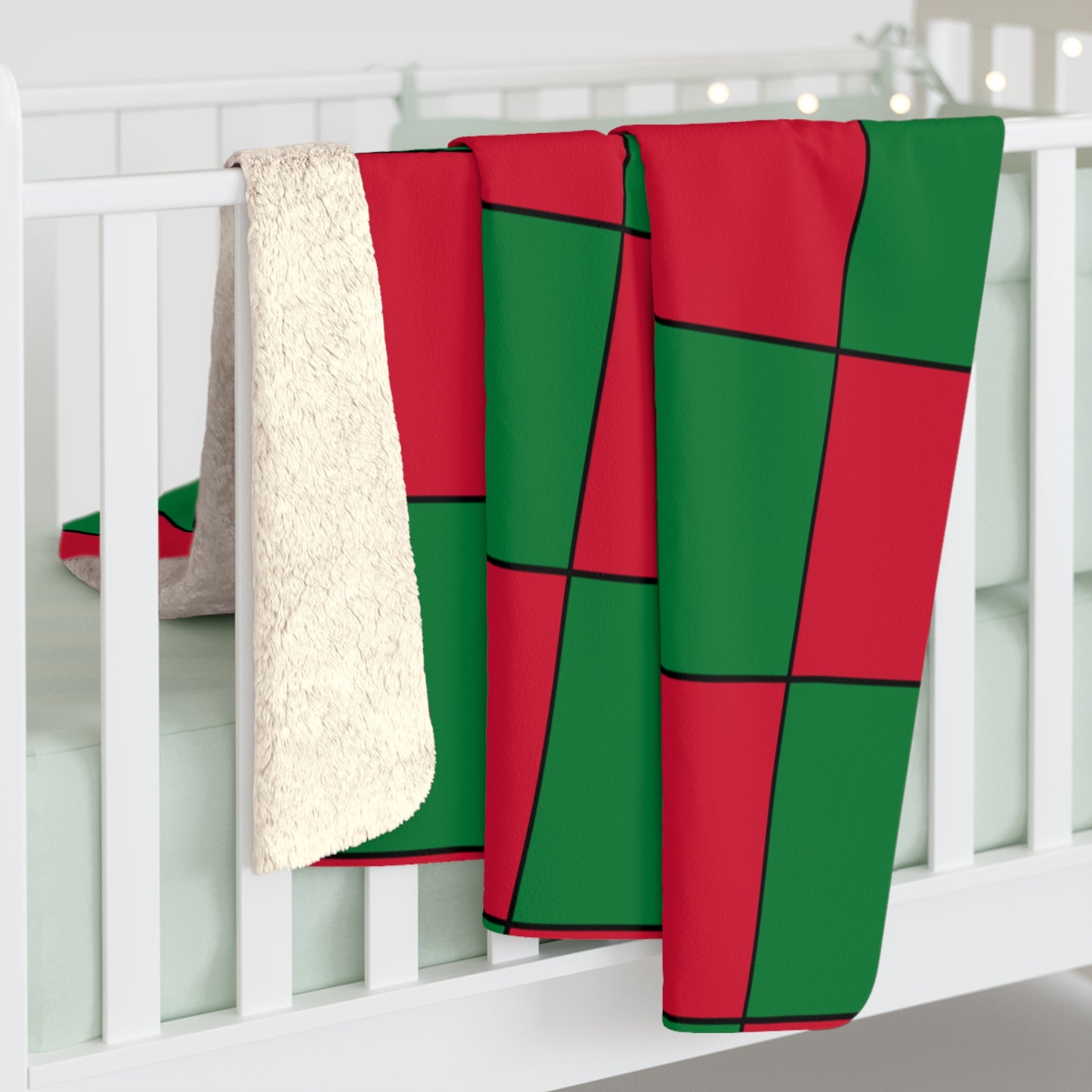 Maldives Retro Check Blanket Throw