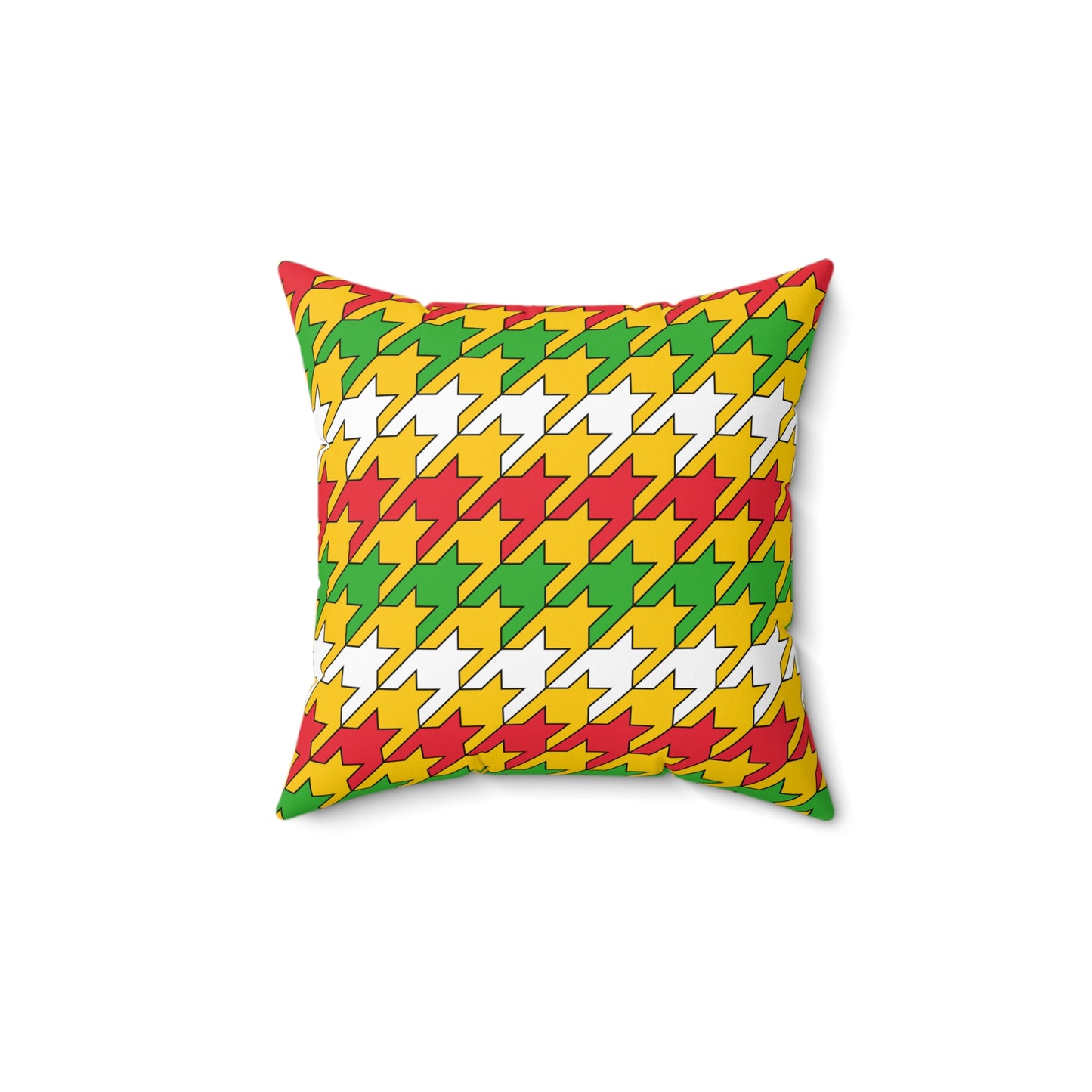 Myanmar Retro Houndstooth Cushion Pillow