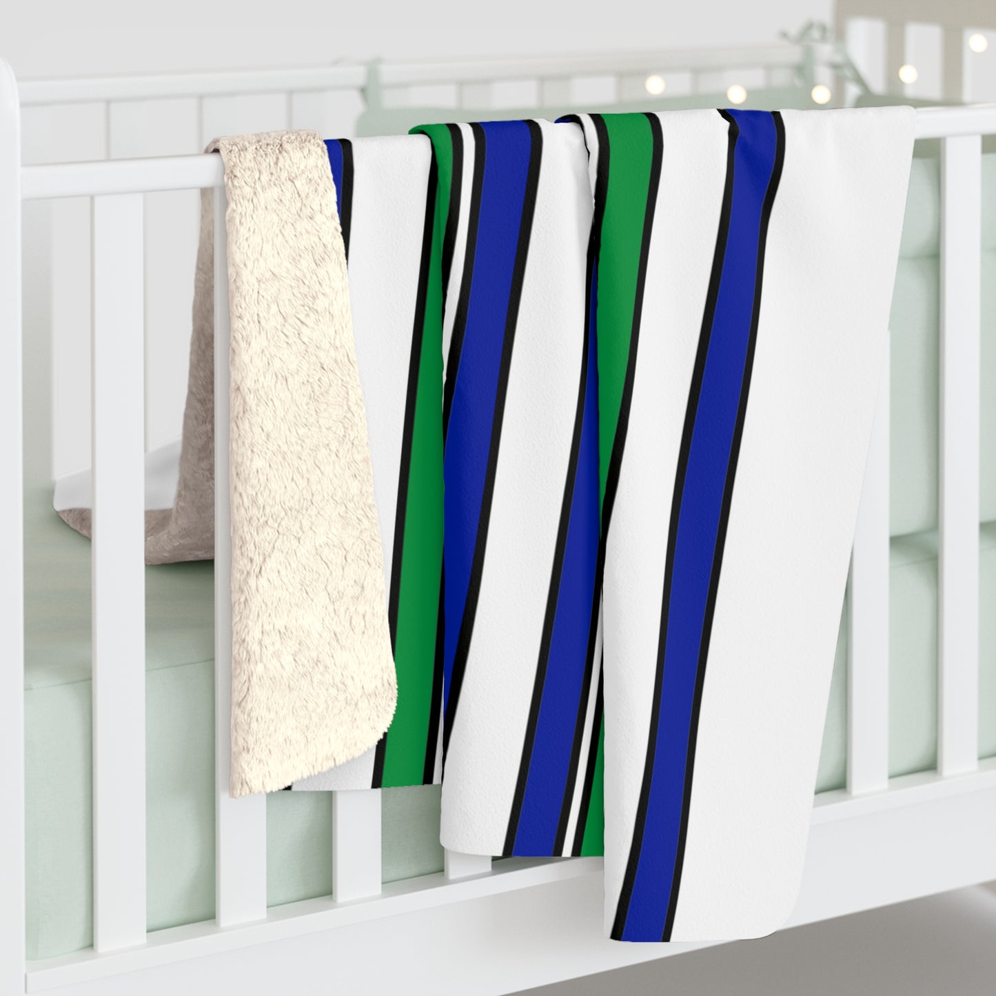 Lesotho Retro Stripes Blanket Throw