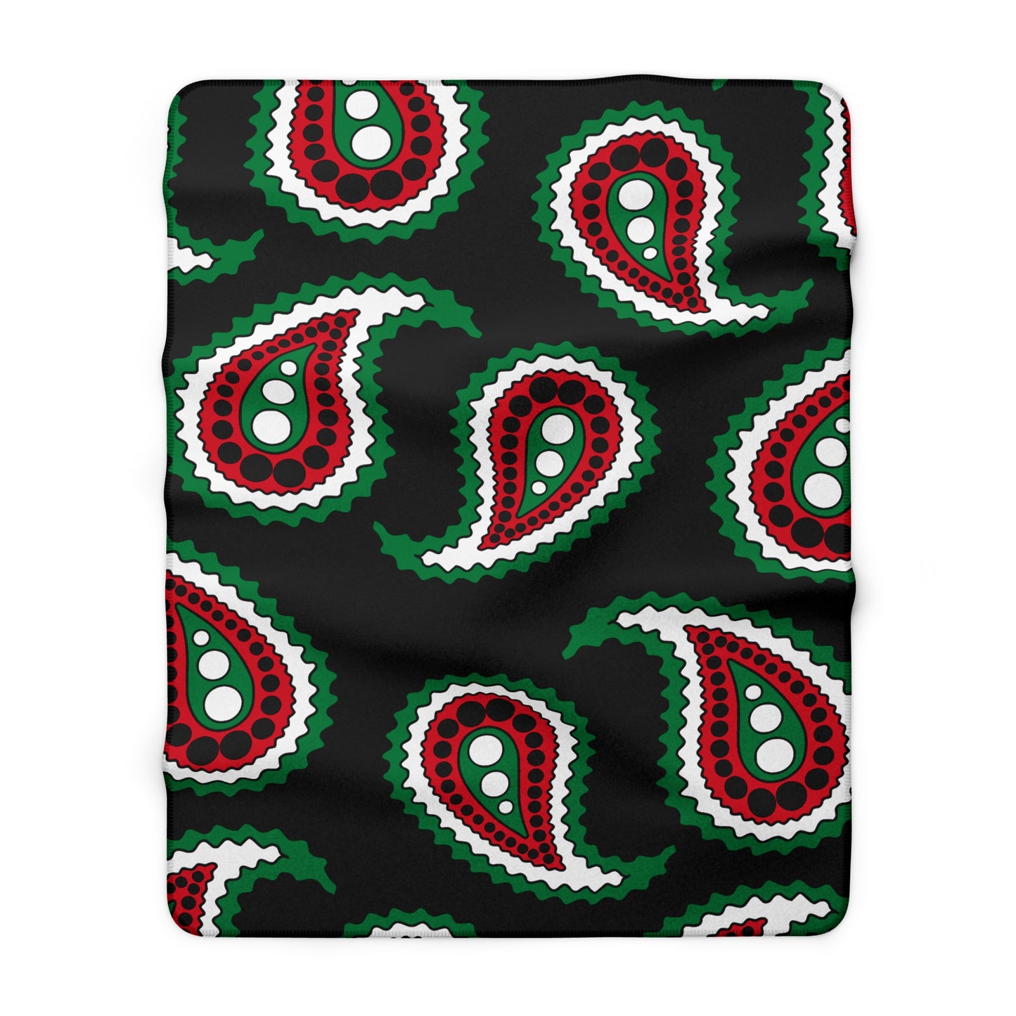 Syria Retro Paisley Blanket Throw