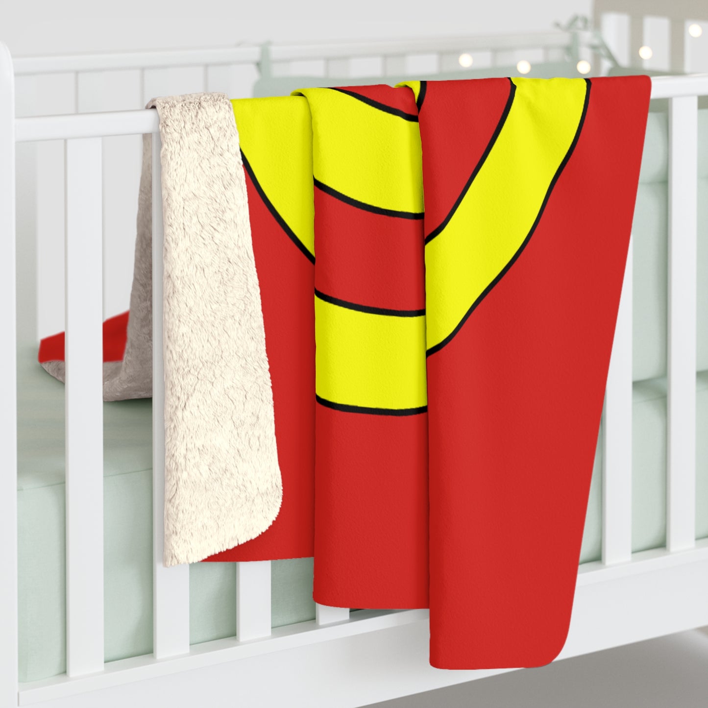 Vietnam Retro Target Blanket Throw