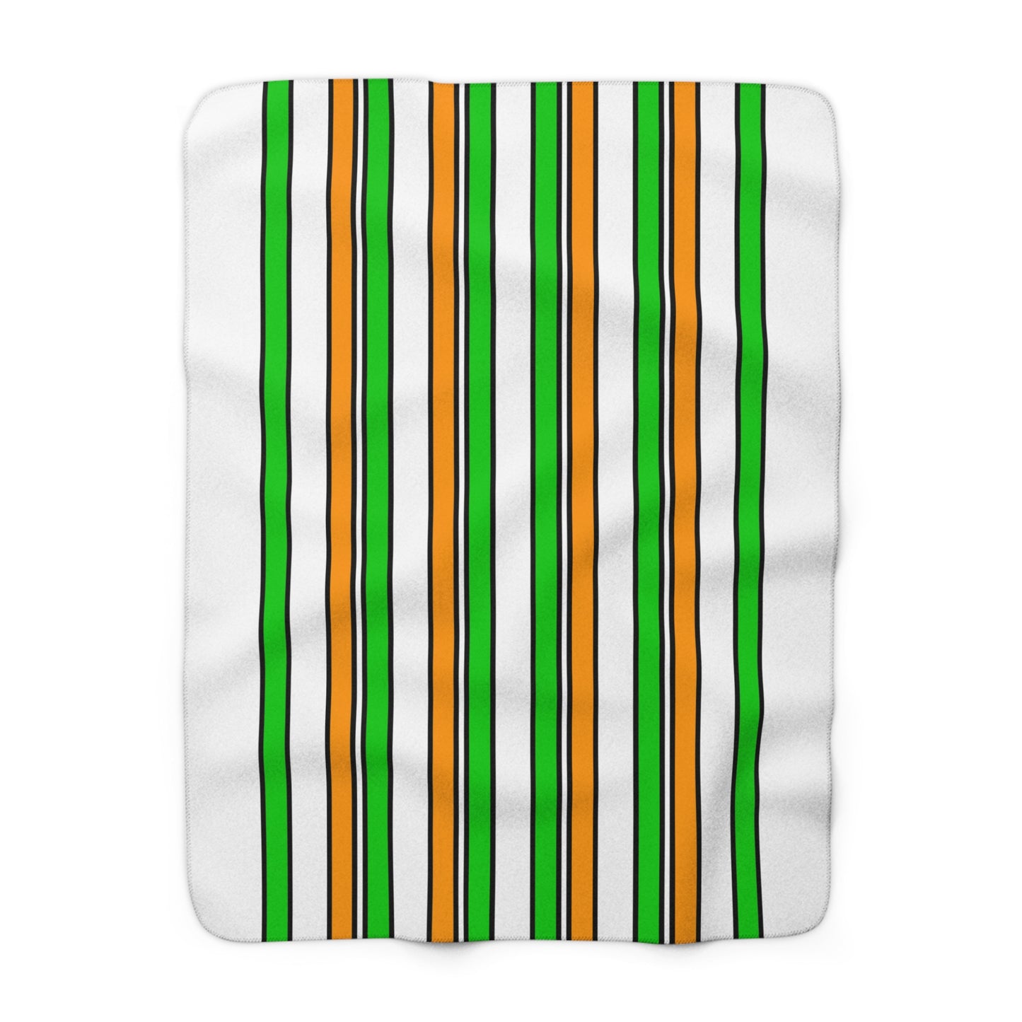 Cote Divoire Retro Stripes Blanket Throw