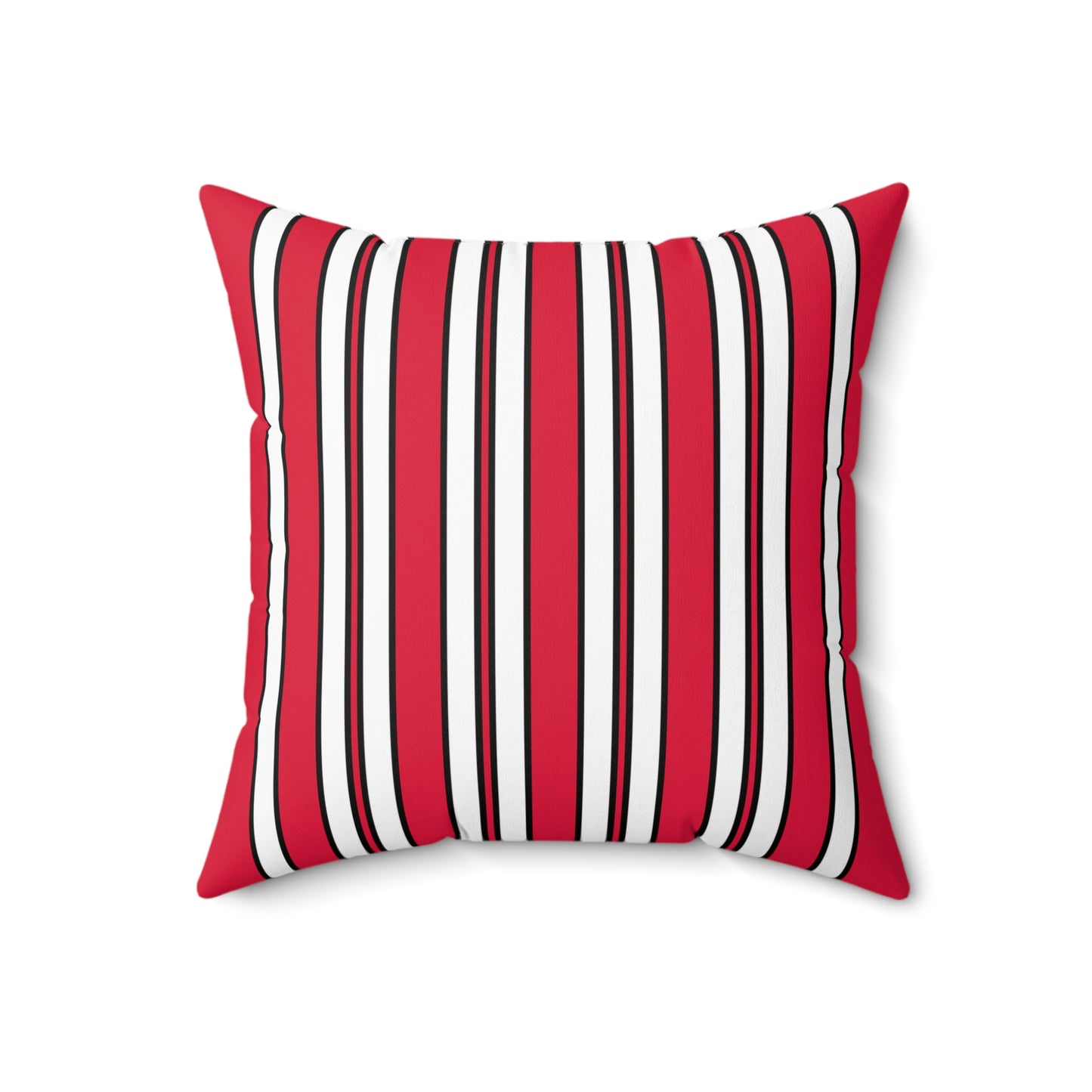 Poland Retro Stripes Cushion Pillow