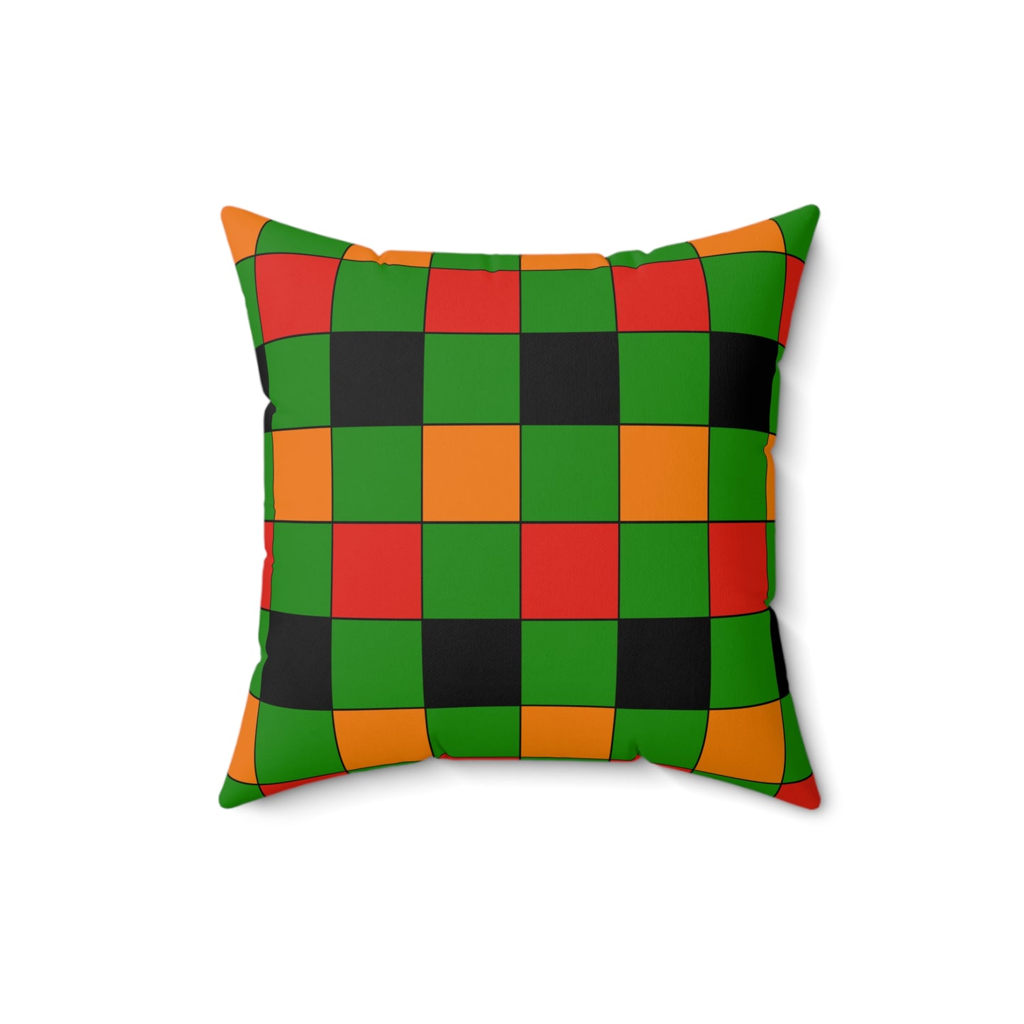 Zambia Retro Check Cushion Pillow