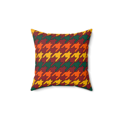 Sri Lanka Retro Houndstooth Cushion Pillow