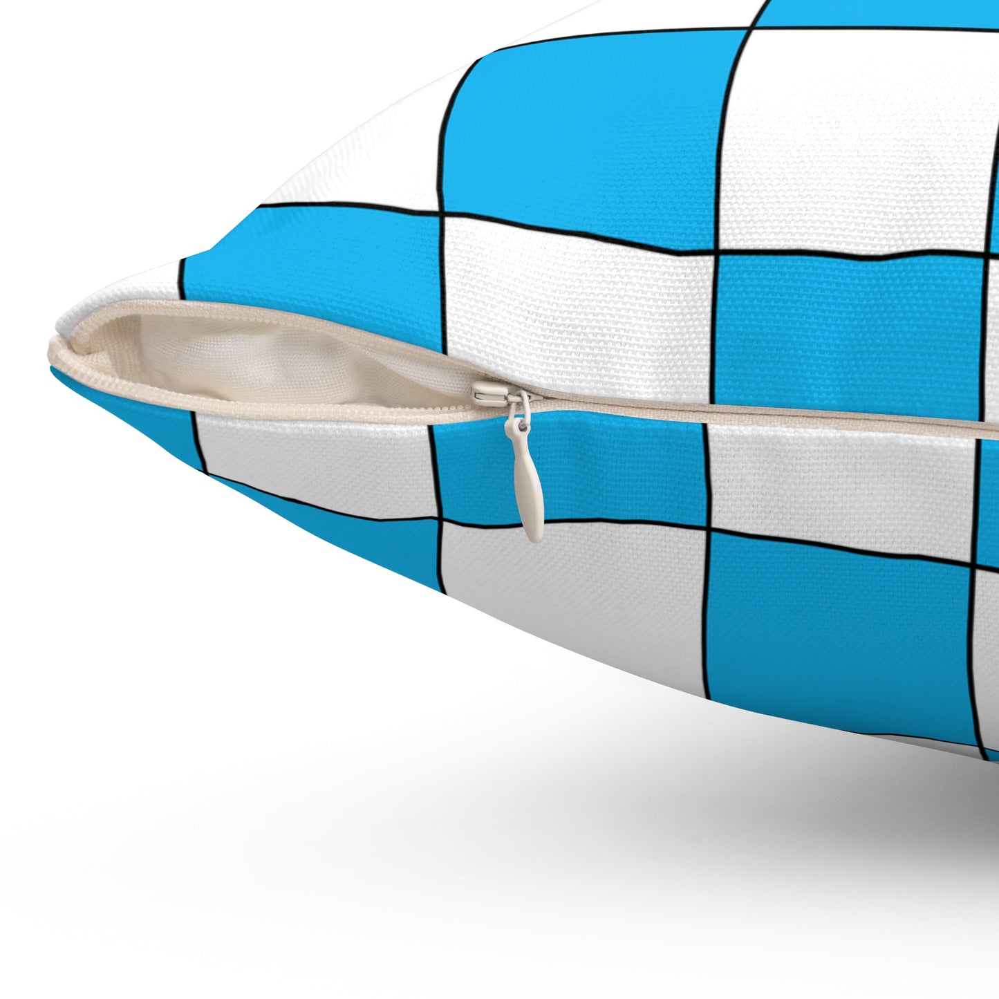 San Marino Retro Check Cushion Pillow