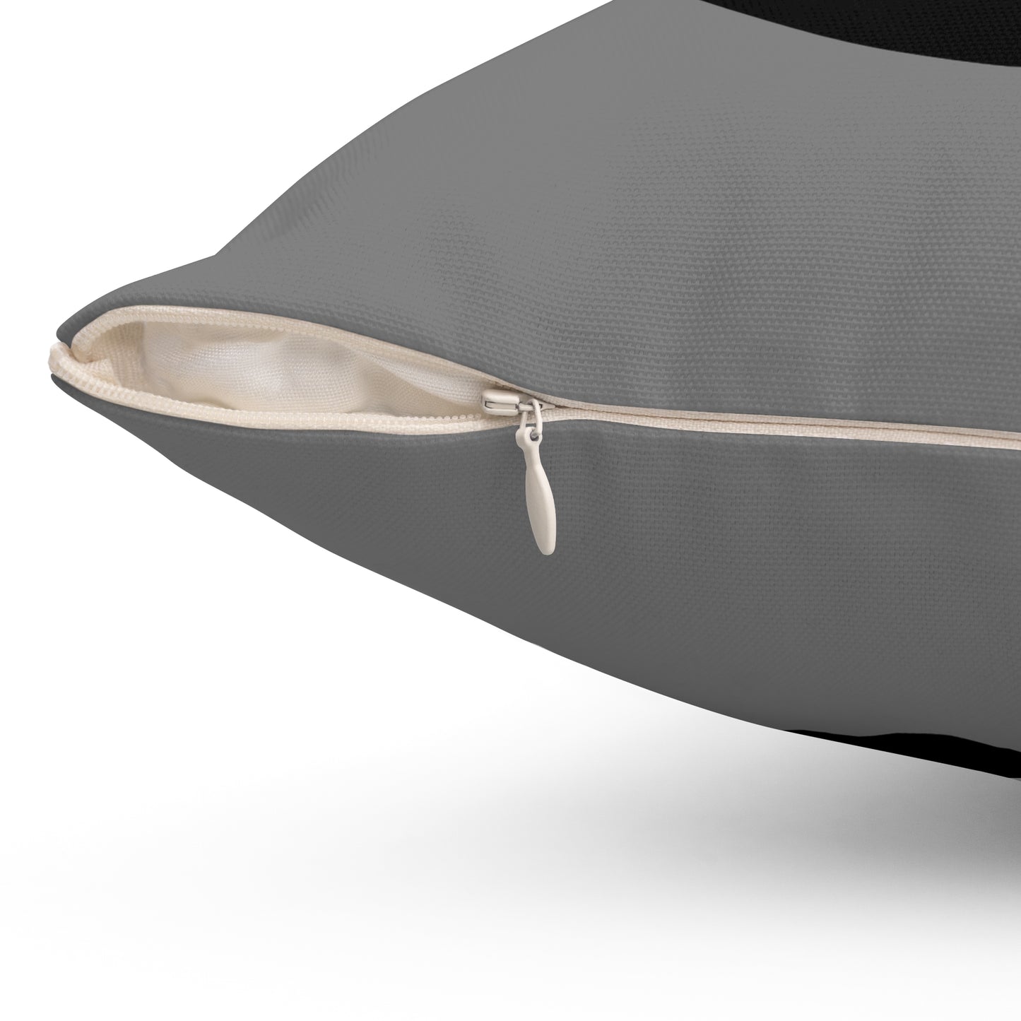 Grey, Black Retro Target Cushion Pillow