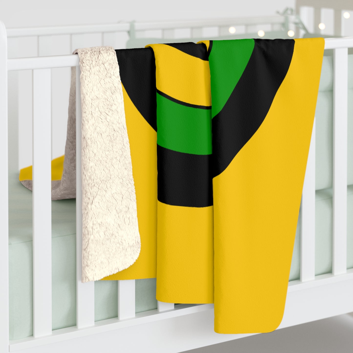 Jamaica Retro Target Blanket Throw