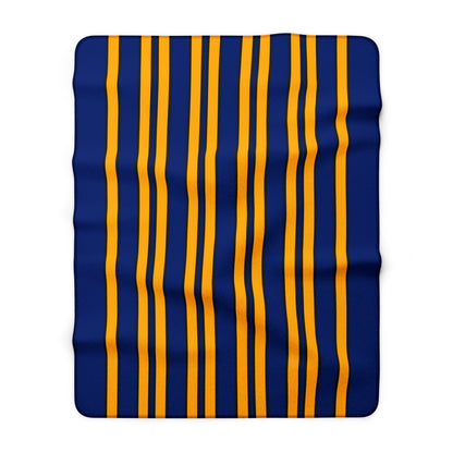 Nauru Retro Stripes Blanket Throw