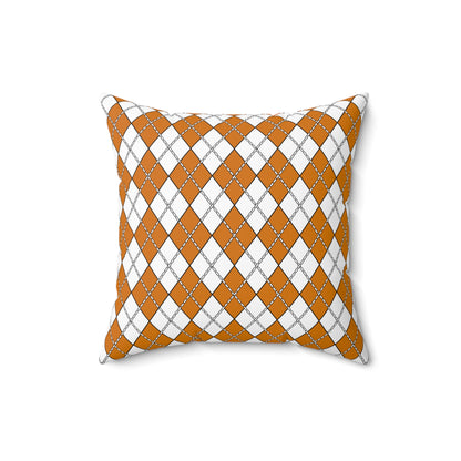 Cyprus Retro Argyle Cushion Pillow