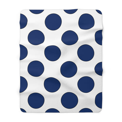 Finland Retro Polka Dots Blanket Throw