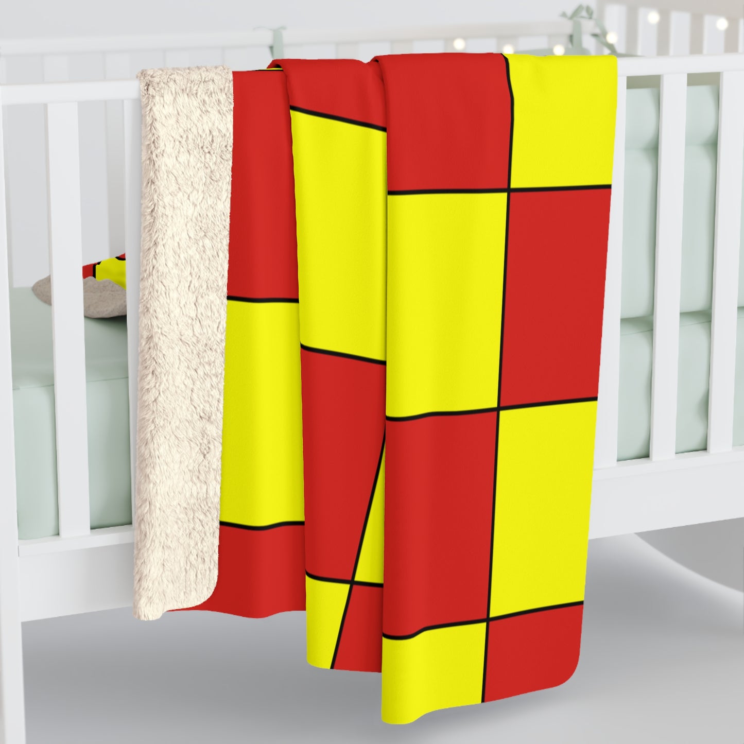 Vietnam Retro Check Blanket Throw