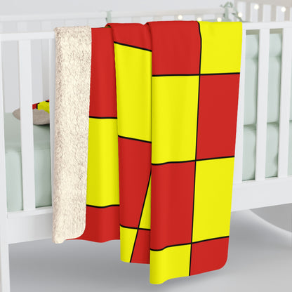 Vietnam Retro Check Blanket Throw