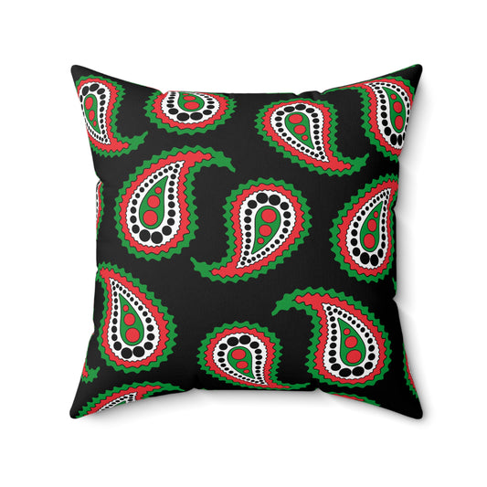 Palestine Retro Paisley Cushion Pillow