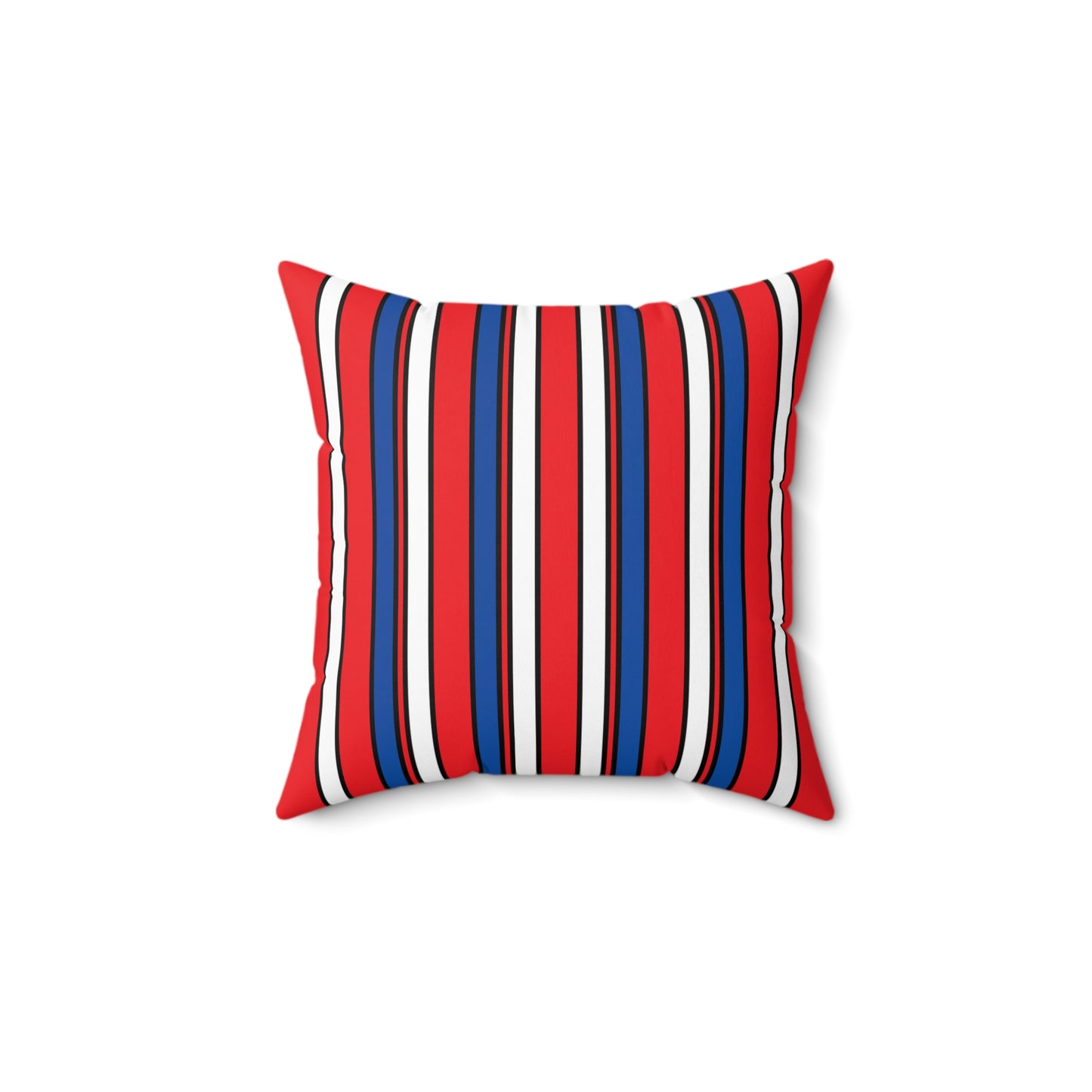 Slovakia Retro Stripes Cushion Pillow
