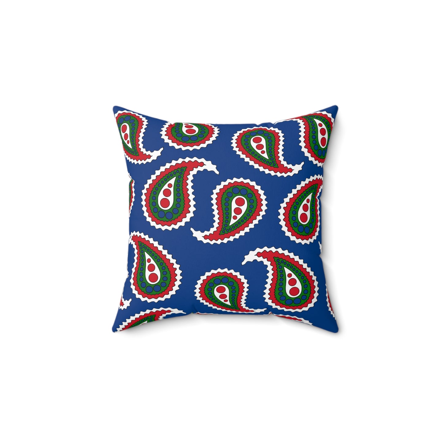 Belize Retro Paisley Cushion Pillow