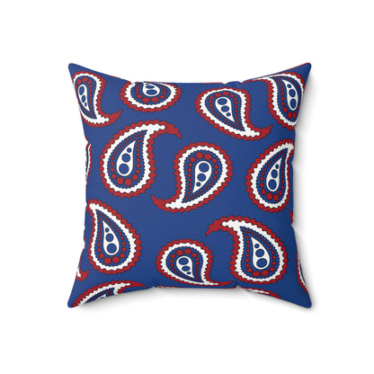 Caribbean Netherlands Retro Paisley Cushion Pillow