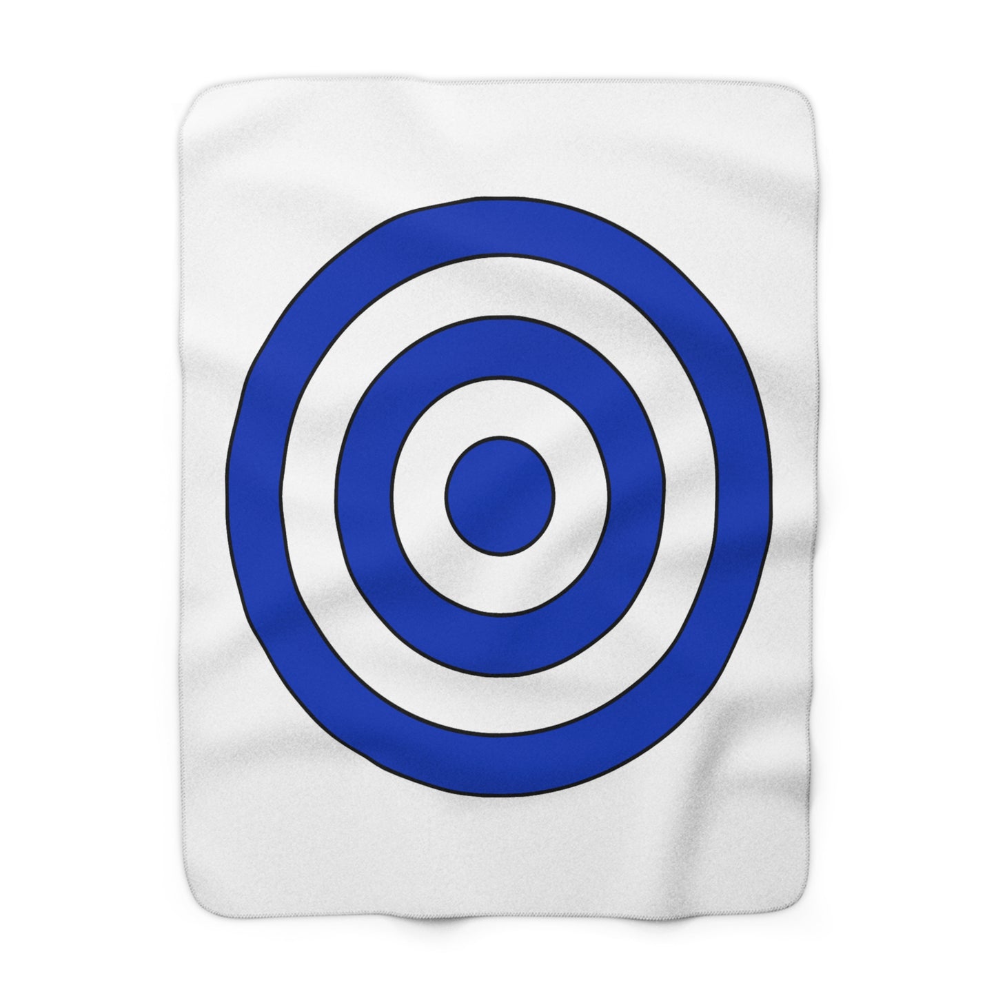 Israel Retro Target Blanket Throw