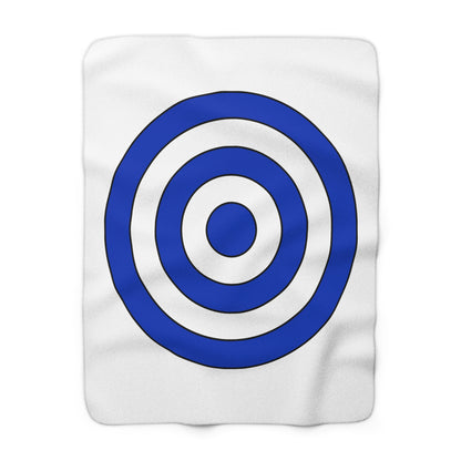 Israel Retro Target Blanket Throw
