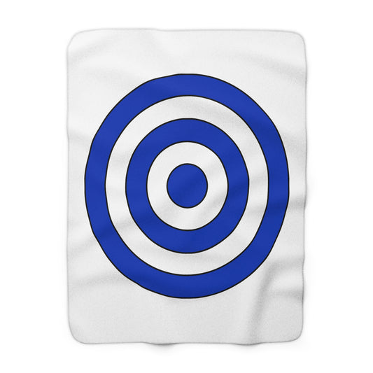 Israel Retro Target Blanket Throw