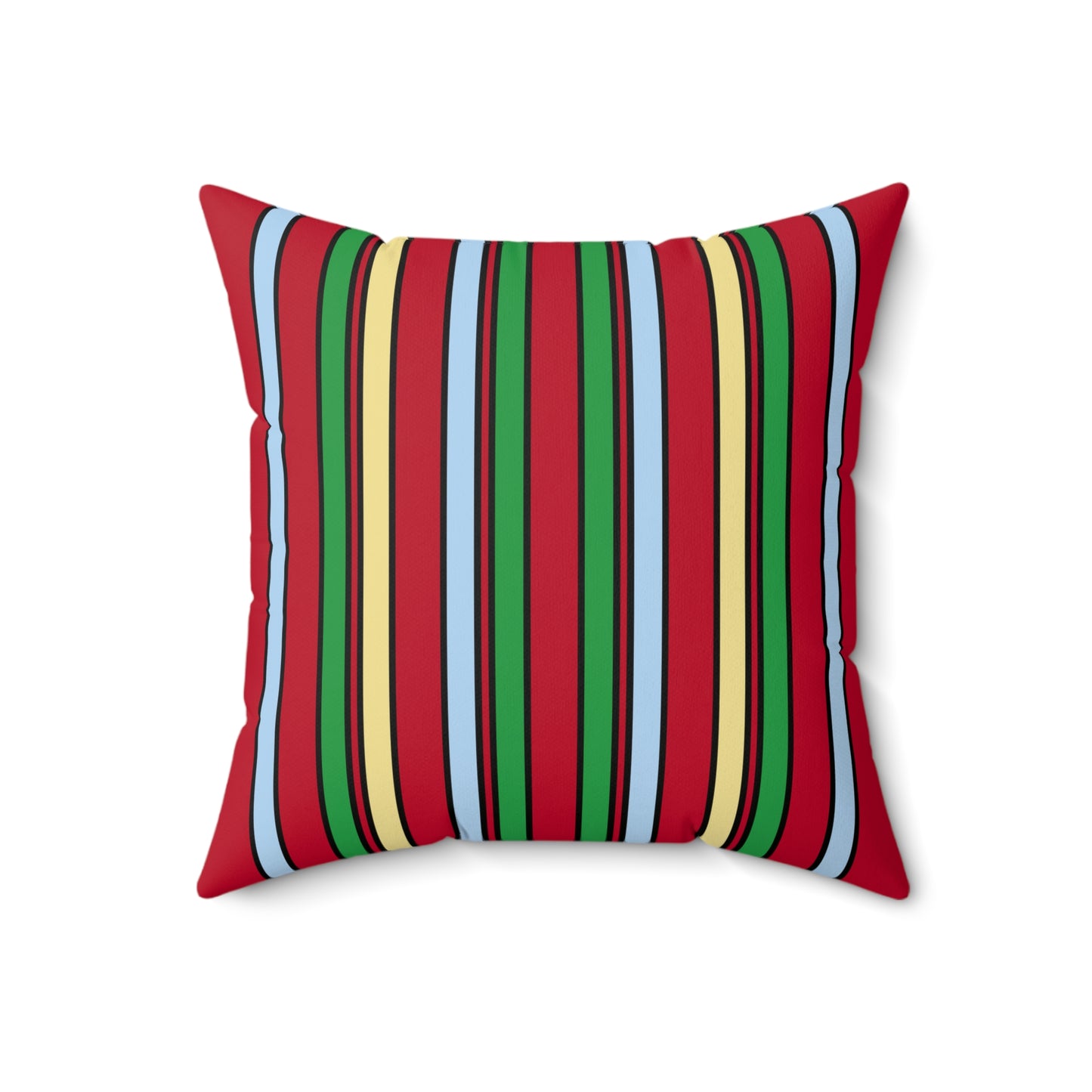 Eritrea Retro Stripes Cushion Pillow