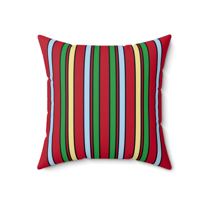 Eritrea Retro Stripes Cushion Pillow