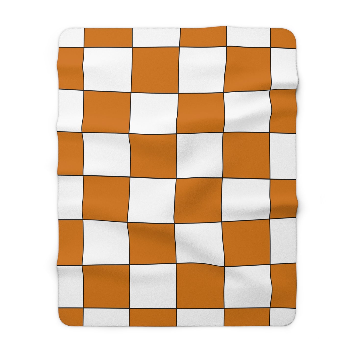 Cyprus Retro Check Blanket Throw