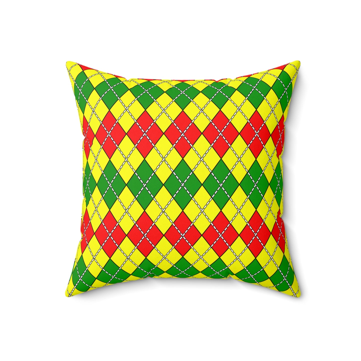 Mali Retro Argyle Cushion Pillow