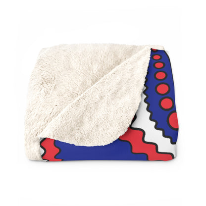 Sint Maarten Retro Paisley Blanket Throw