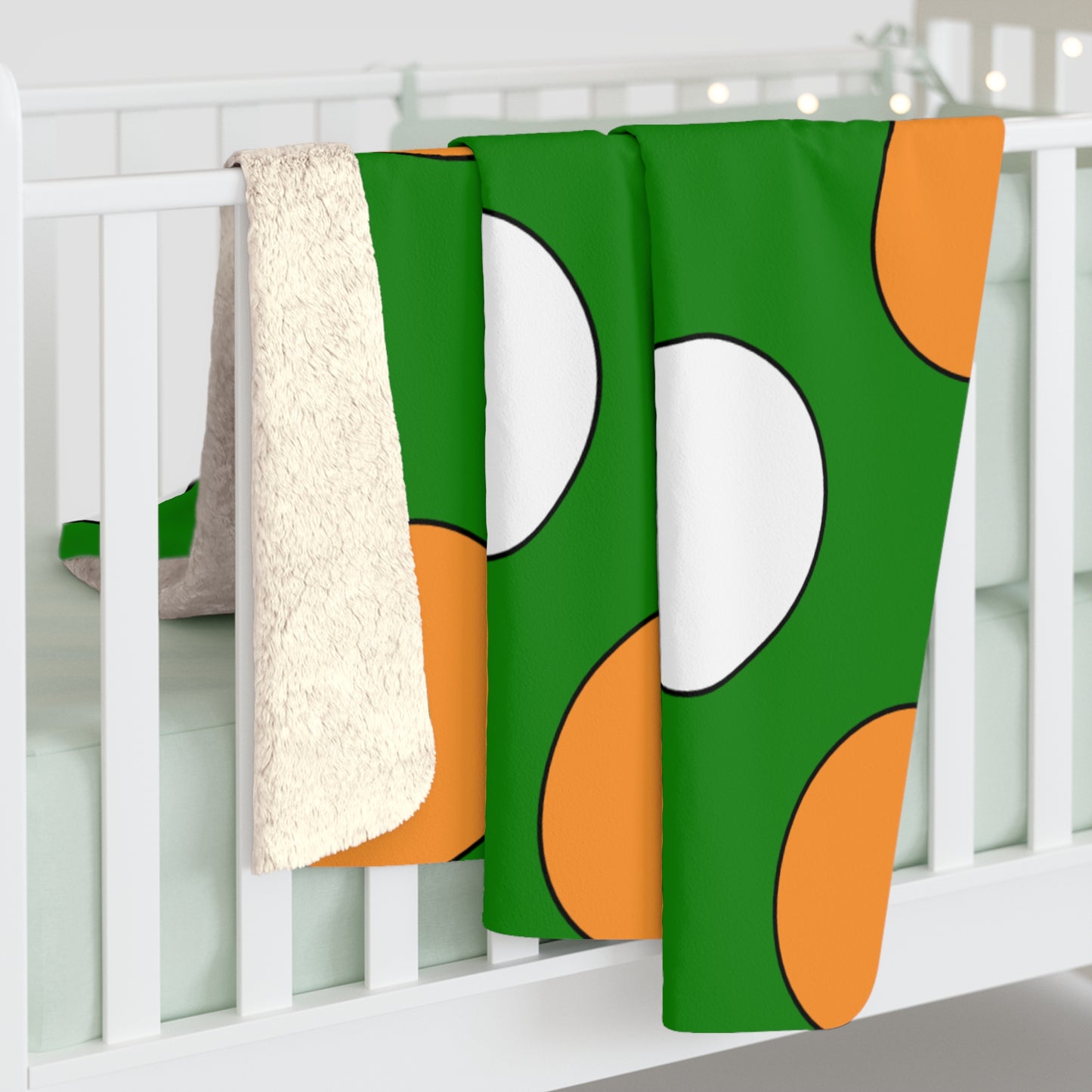 India Retro Polka Dots Blanket Throw