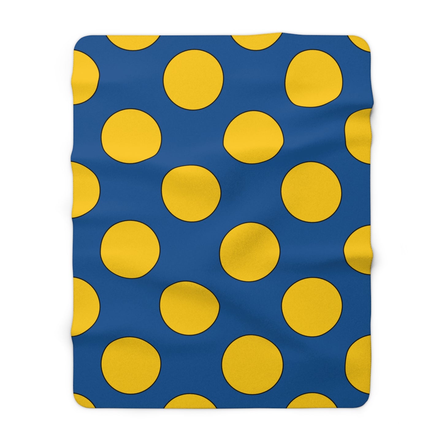 Sweden Retro Polka Dots Blanket Throw