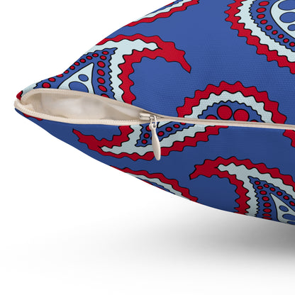 Guam Retro Paisley Cushion Pillow
