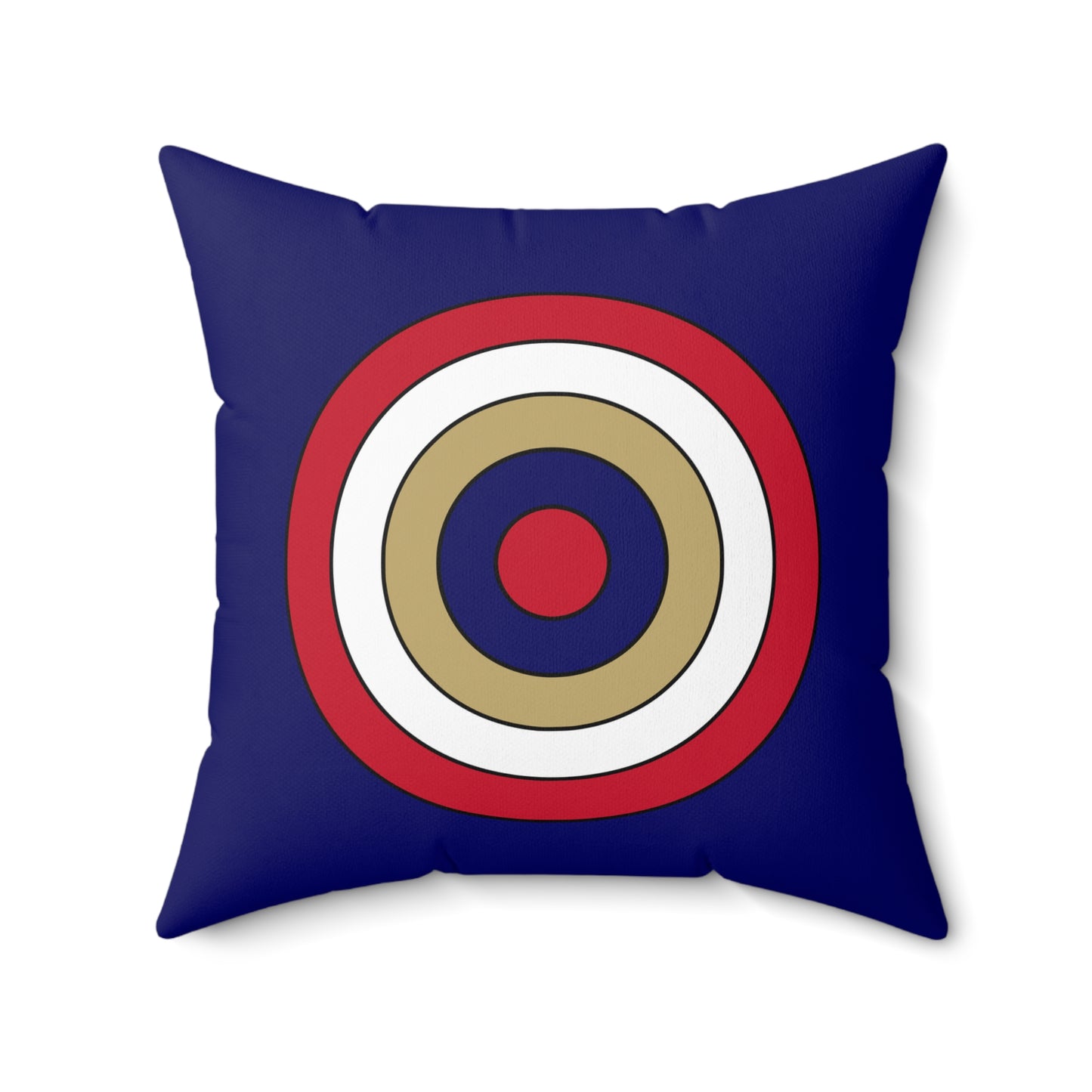 Saint Helena Retro Target Cushion Pillow