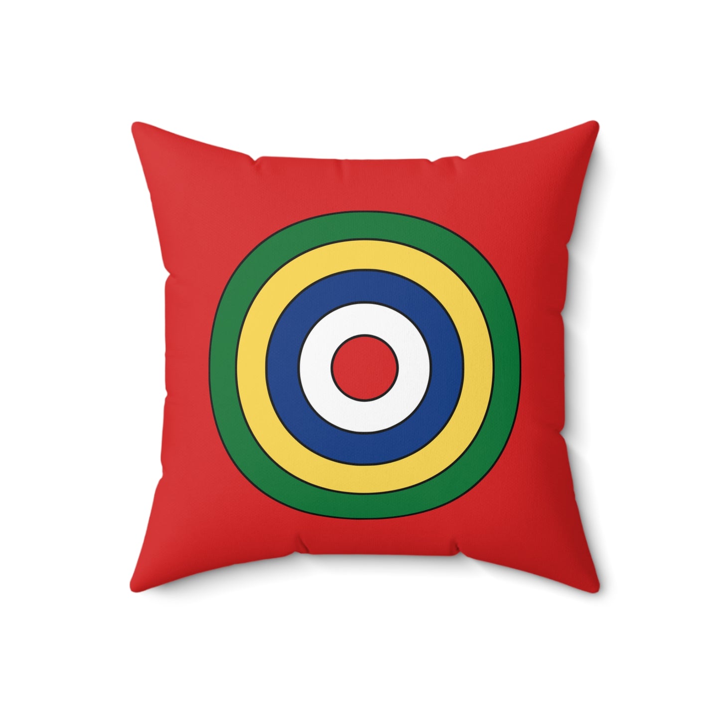 Seychelles Retro Target Cushion Pillow