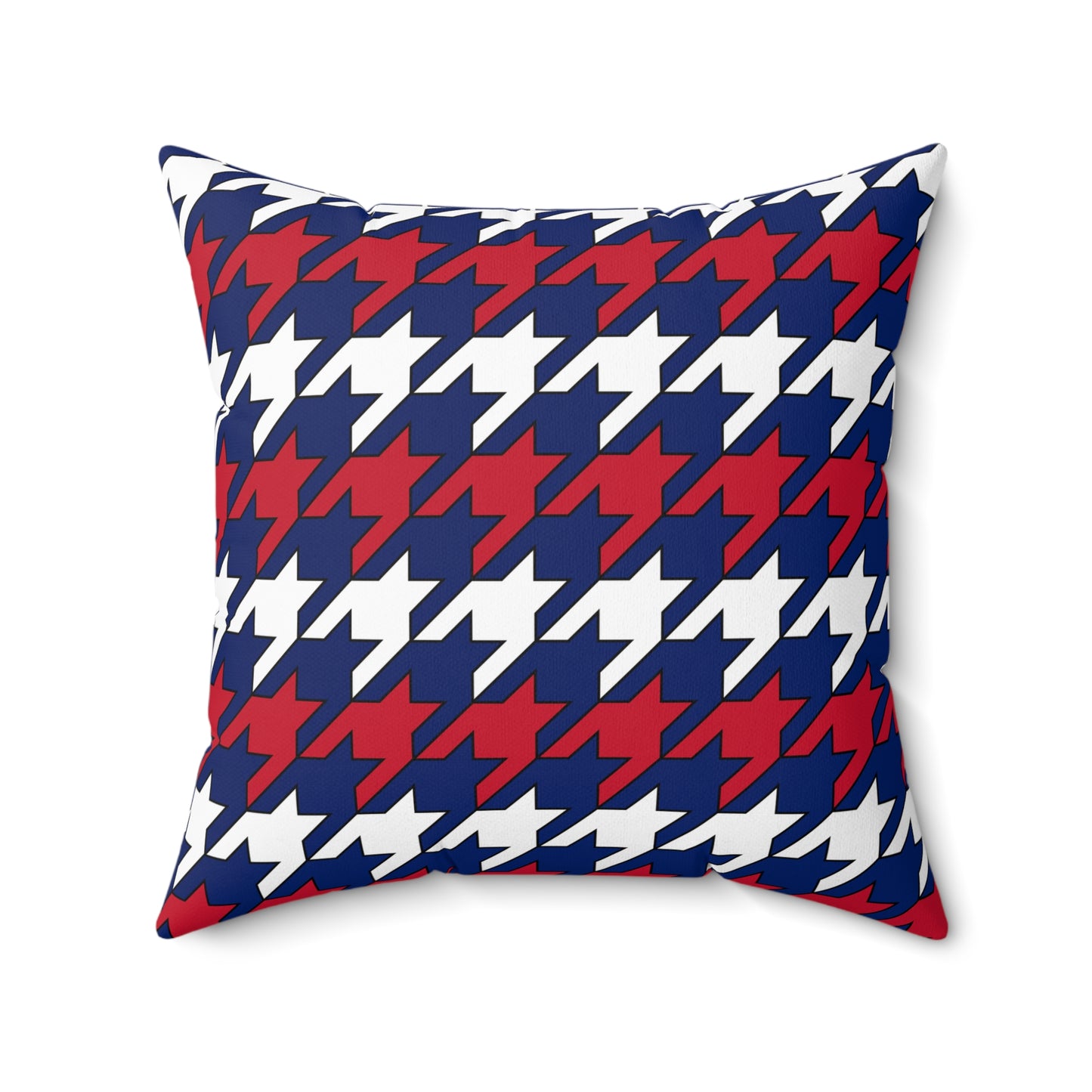 Ascension Island Retro Houndstooth Cushion Pillow