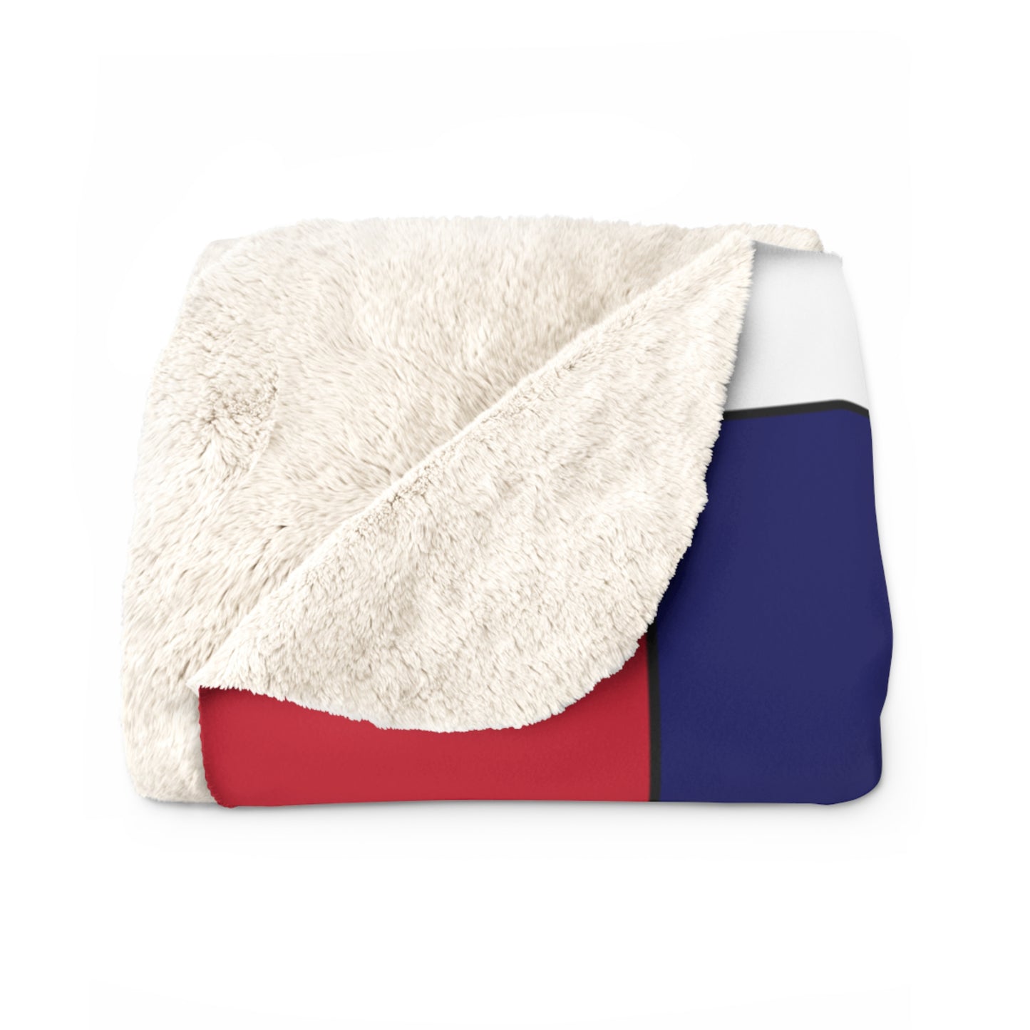 Cayman Islands Retro Check Blanket Throw