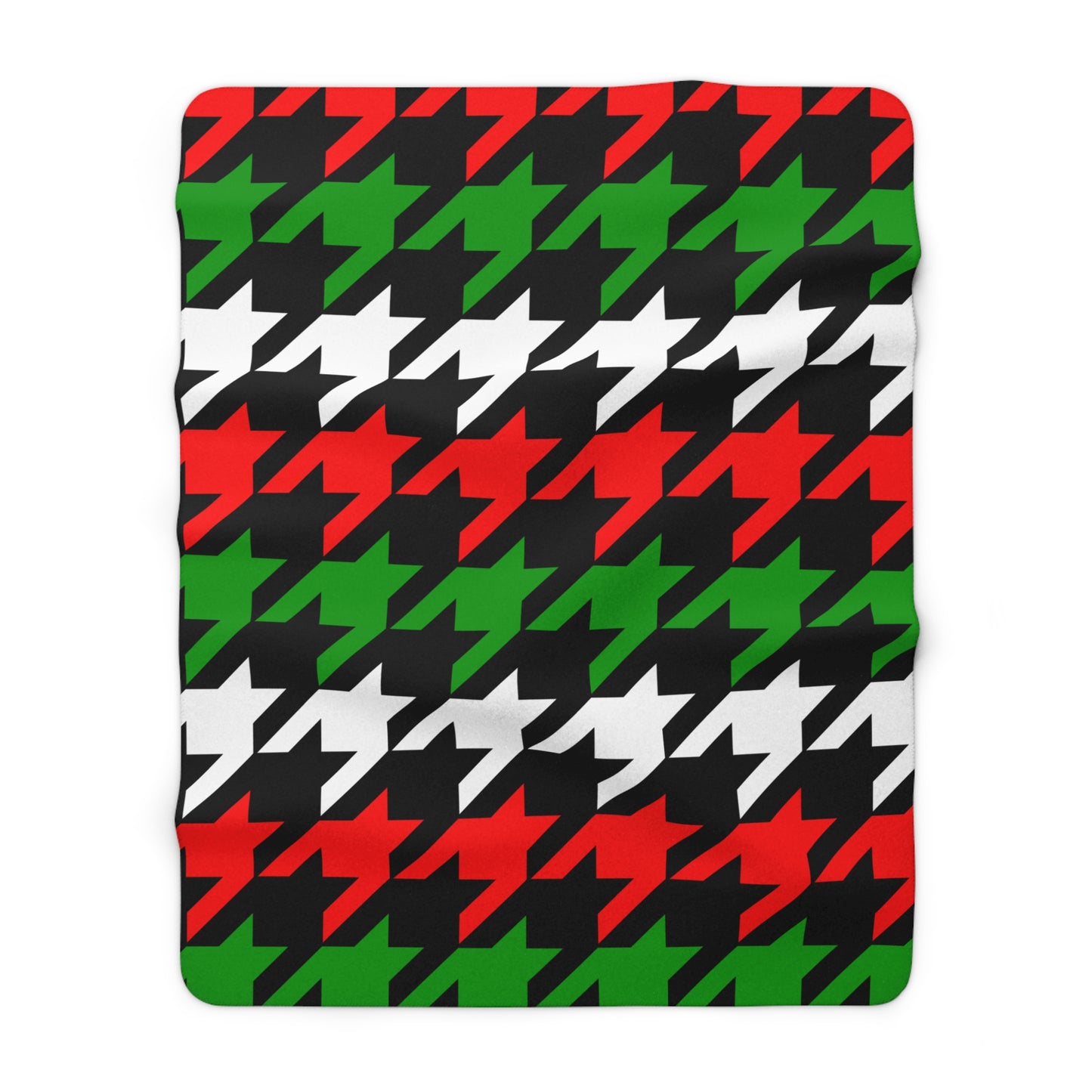 Sudan Retro Houndstooth Blanket Throw