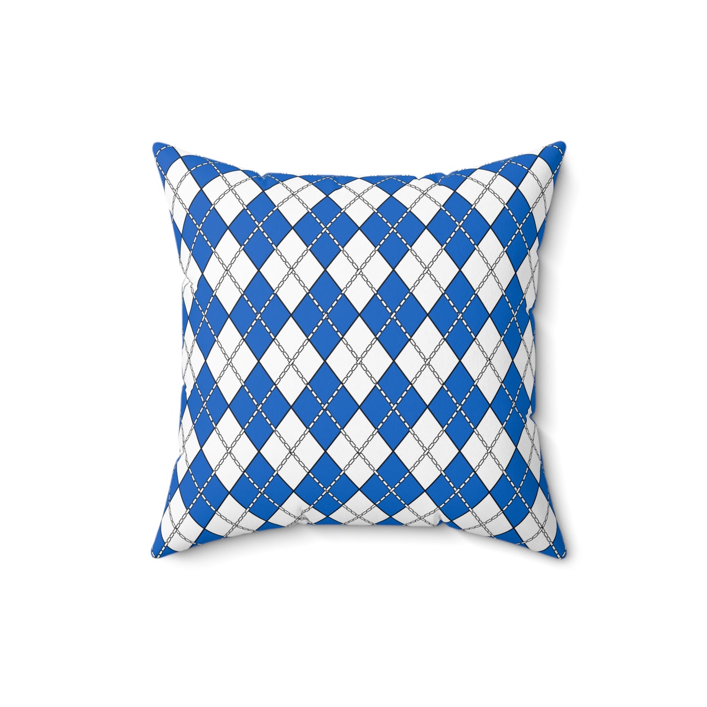 Nicaragua Retro Argyle Cushion Pillow