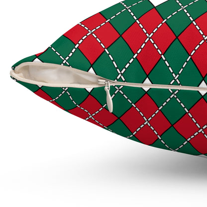 Mexico Retro Argyle Cushion Pillow