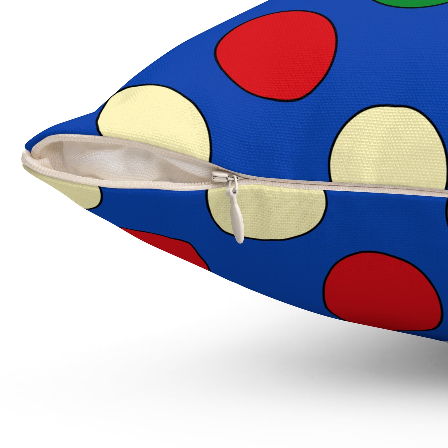 South Sudan Retro Polka Dots Cushion Pillow