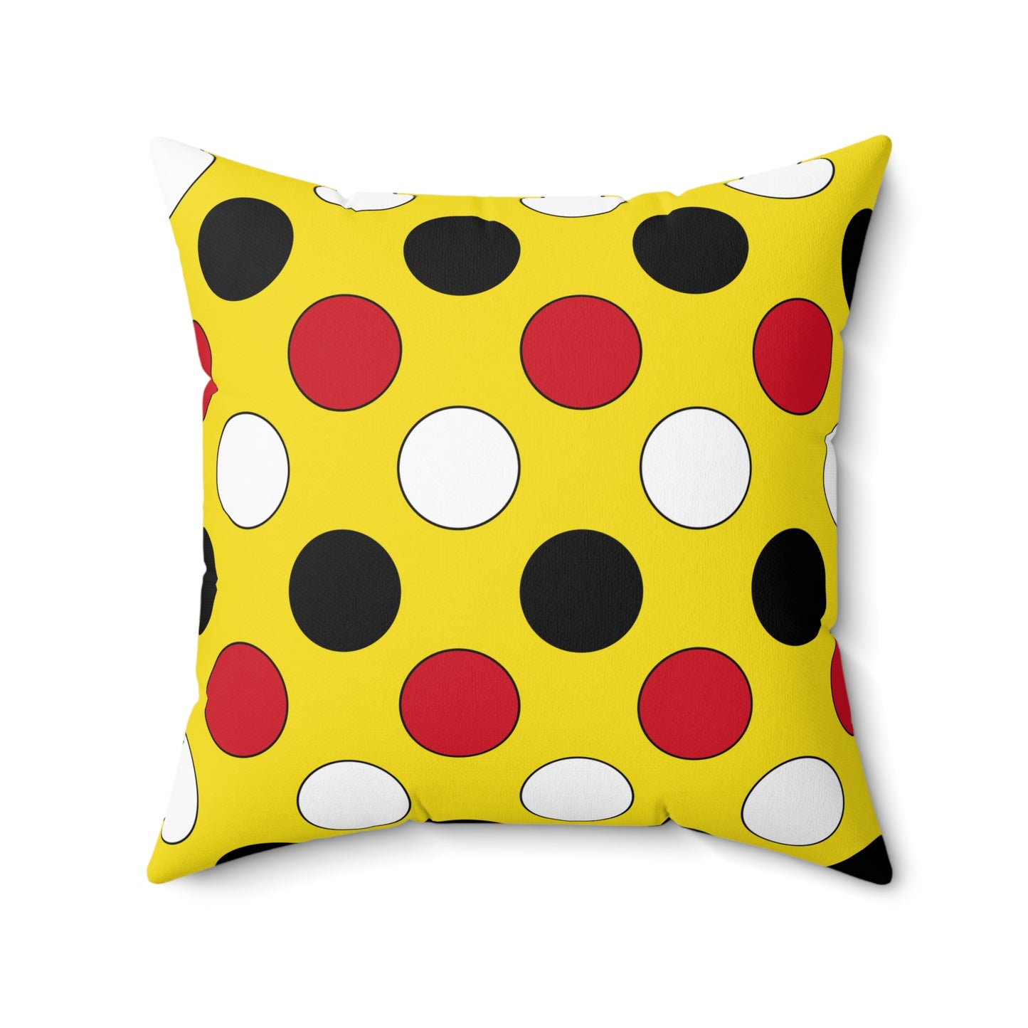 Brunei Darussalam Retro Polka Dots Cushion Pillow