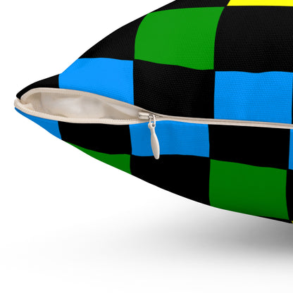 Tanzania Retro Check Cushion Pillow