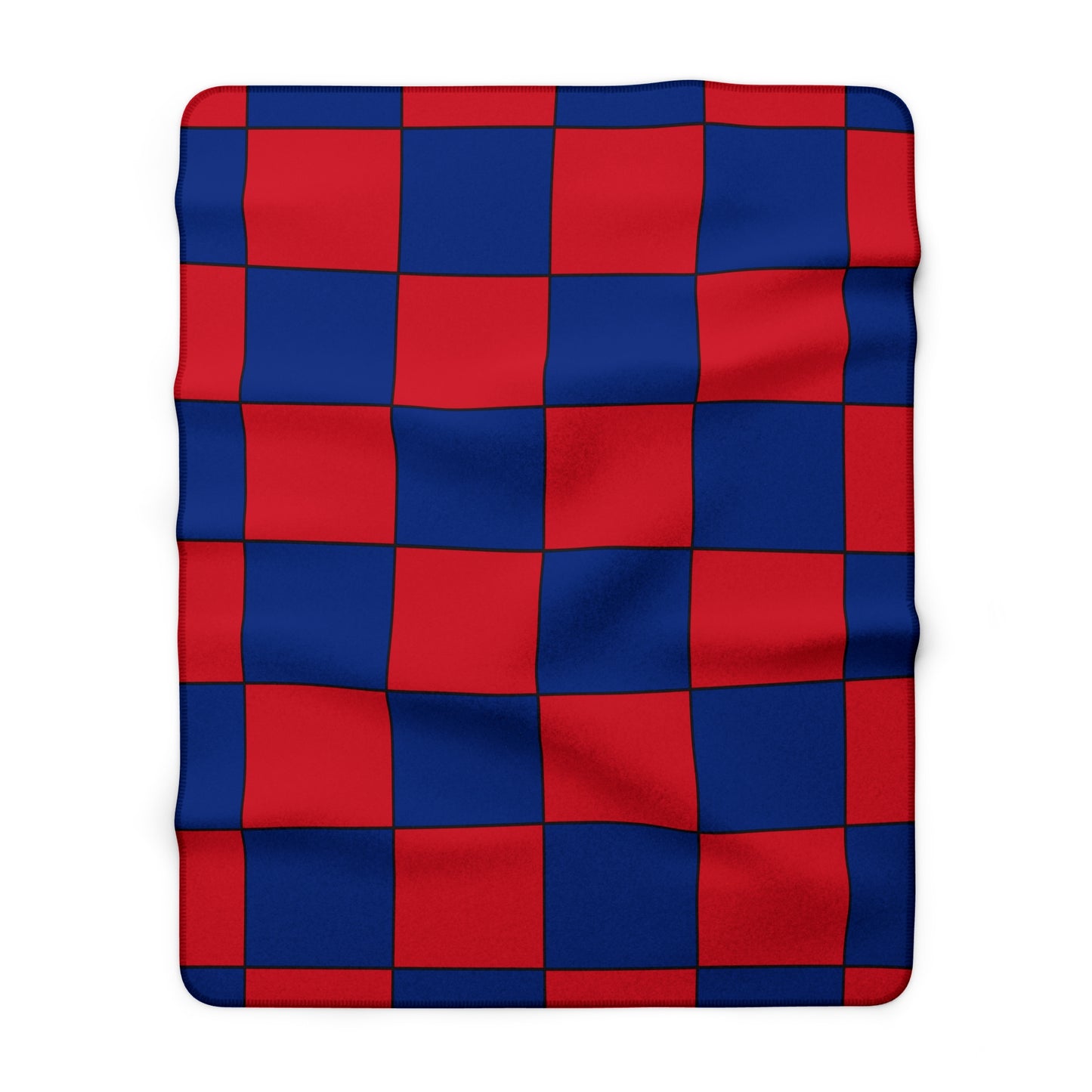 Samoa Retro Check Blanket Throw