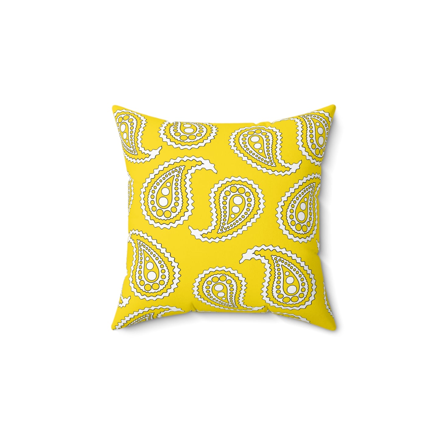 Vatican City Retro Paisley Cushion Pillow