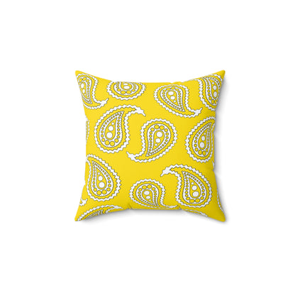 Vatican City Retro Paisley Cushion Pillow