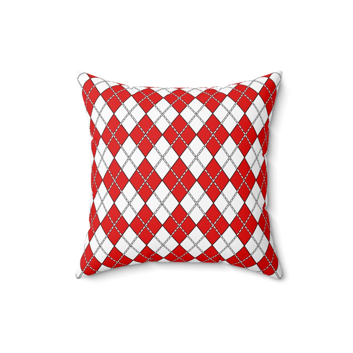 Singapore Retro Argyle Cushion Pillow